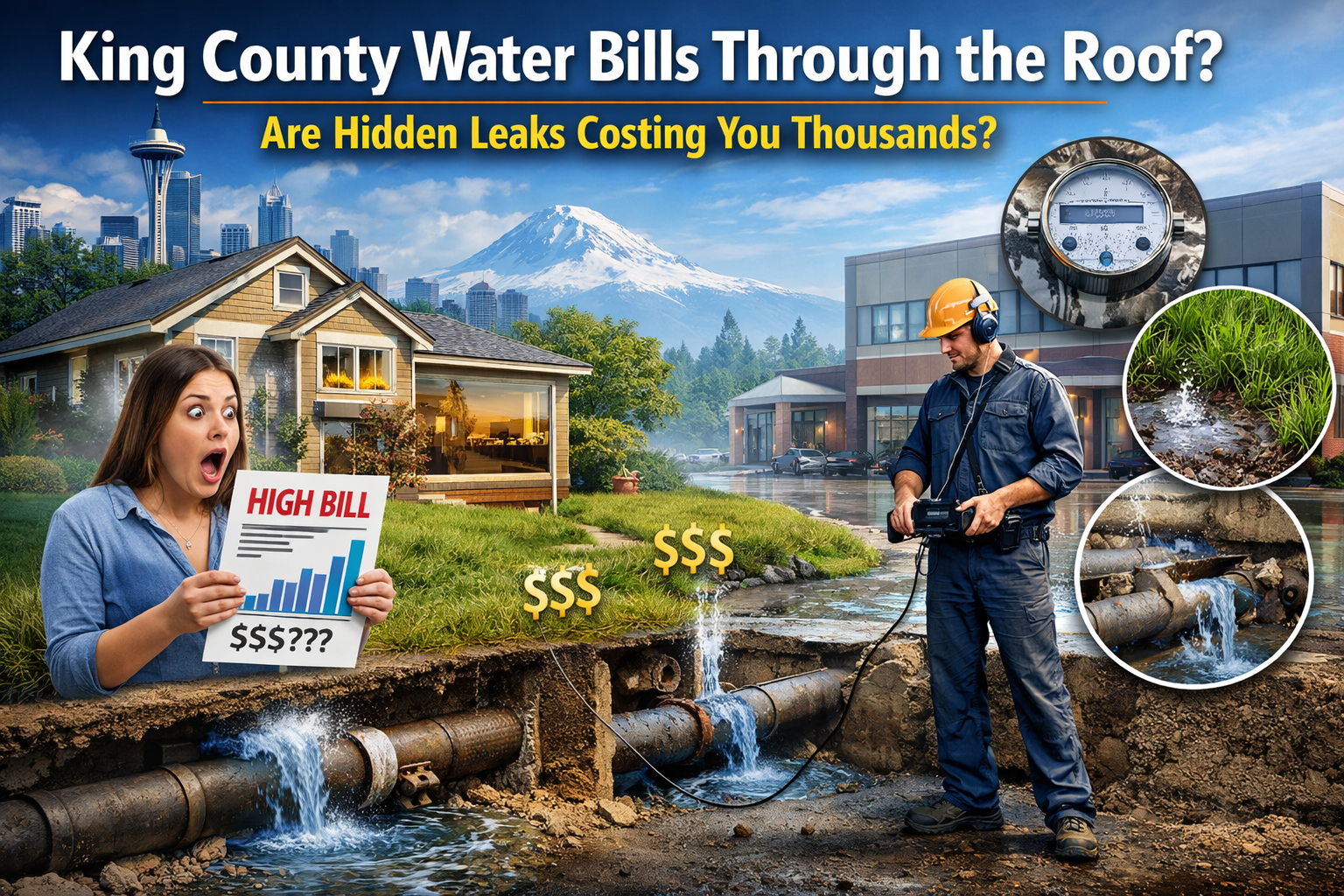 Hidden Water Leaks Driving Up King County Water Bills?