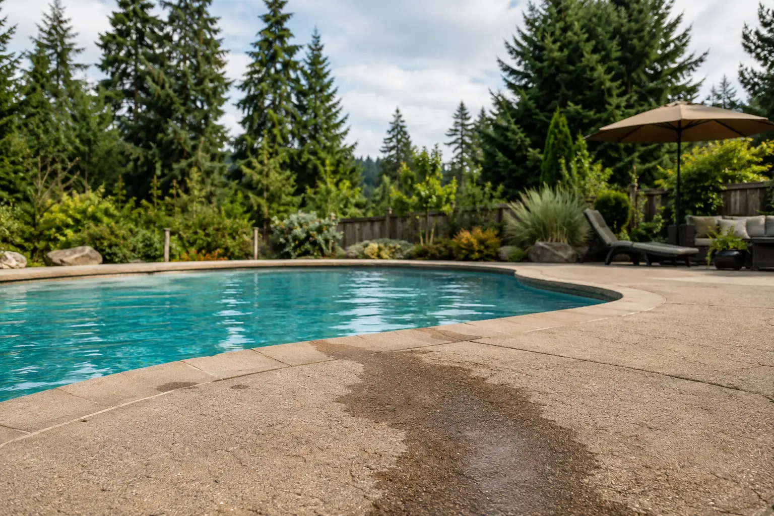 pool leak detection Washington